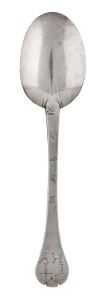 A William III trefid spoon