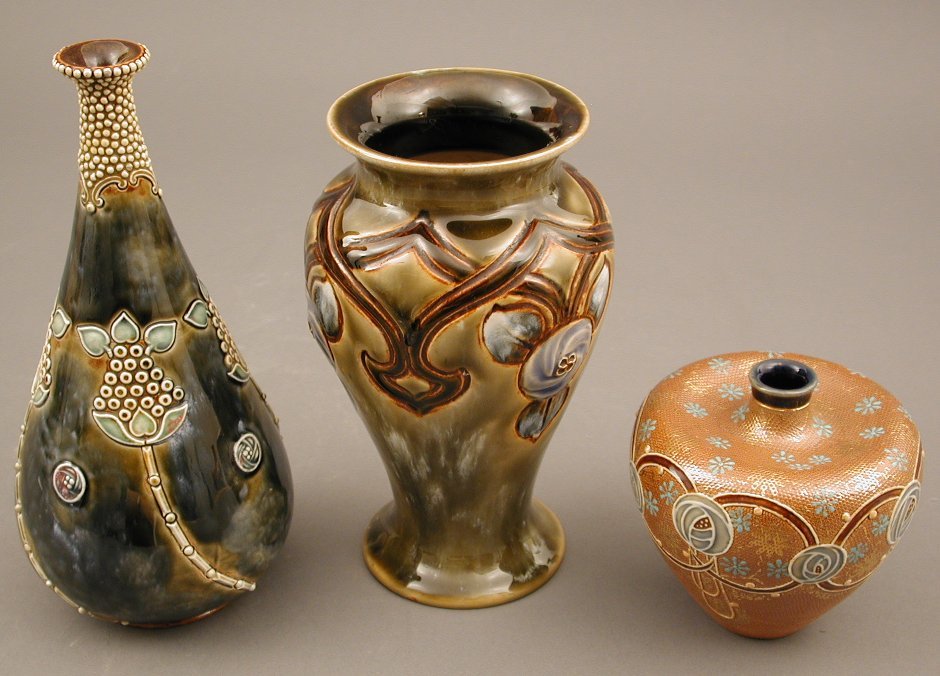 A Royal Doulton stoneware vase