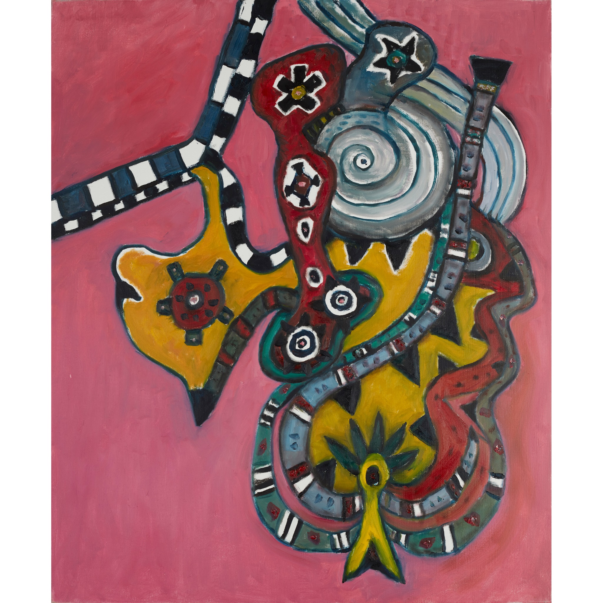 ALAN DAVIE C.B.E., R.A., H.R.S.A. (BRITISH 1920-2014)