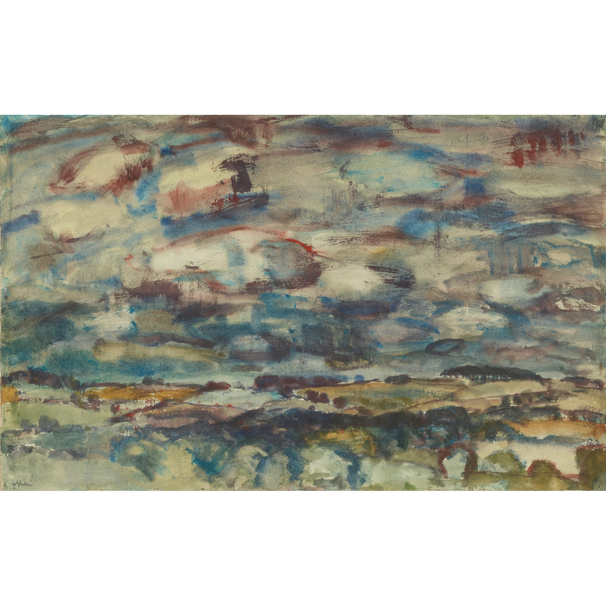 SIR WILLIAM GEORGE GILLIES C.B.E., L.L.D., R.S.A., P.P.R.S.W., R.A. (SCOTTISH 1898-1973)