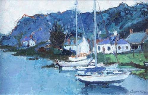 ANN ORAM R.S.W (B.1956)