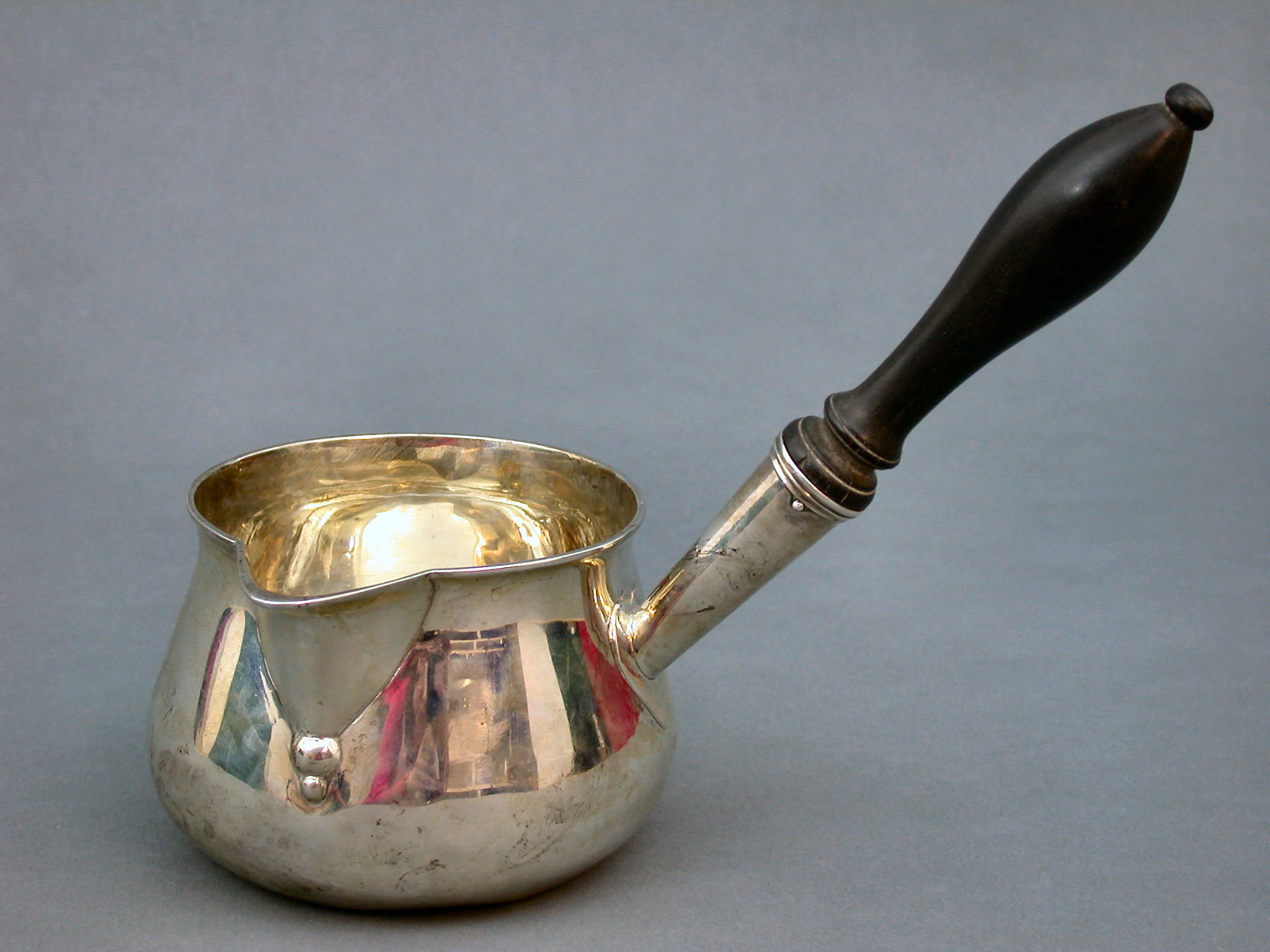 A George IV brandy pan,