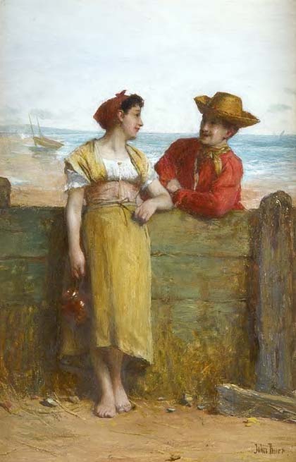 JOHN BURR R.B.A., R.O.I., A.R.W.S (1831-1893)