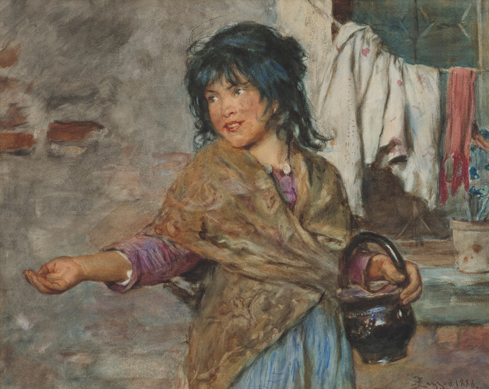 ALESSANDRO ZEZZOS (ITALIAN 1848-1913)