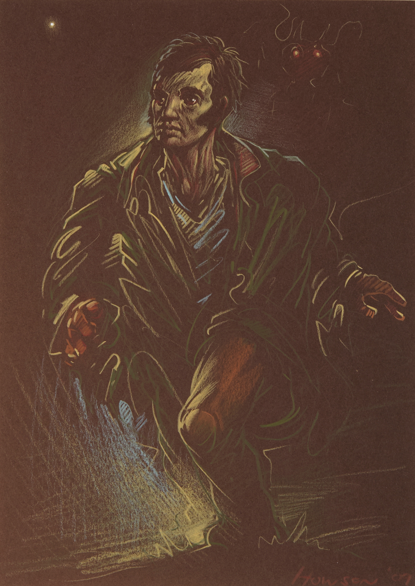 PETER HOWSON O.B.E. (SCOTTISH 1958-)