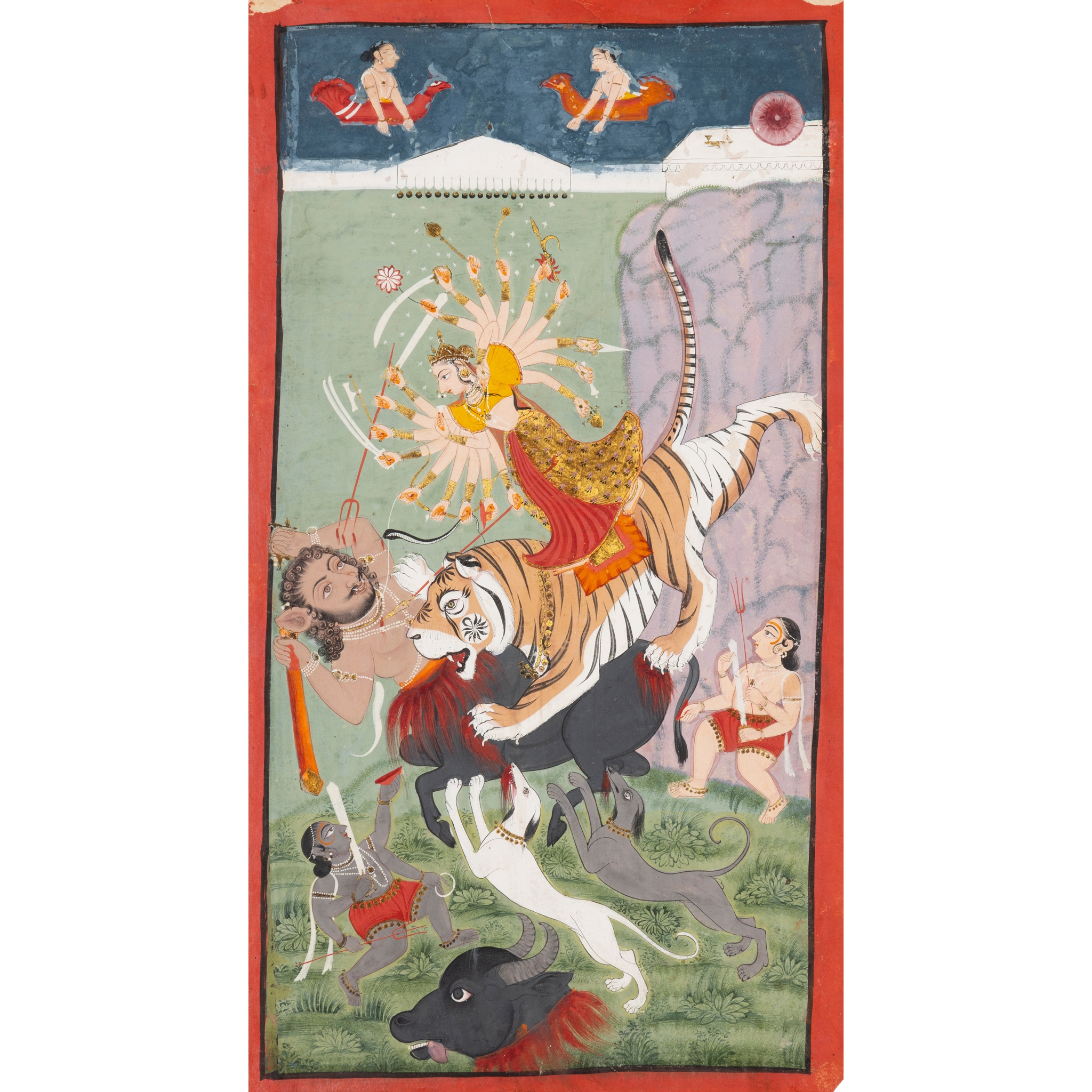 THE DURGA SLAYS MASHISHA