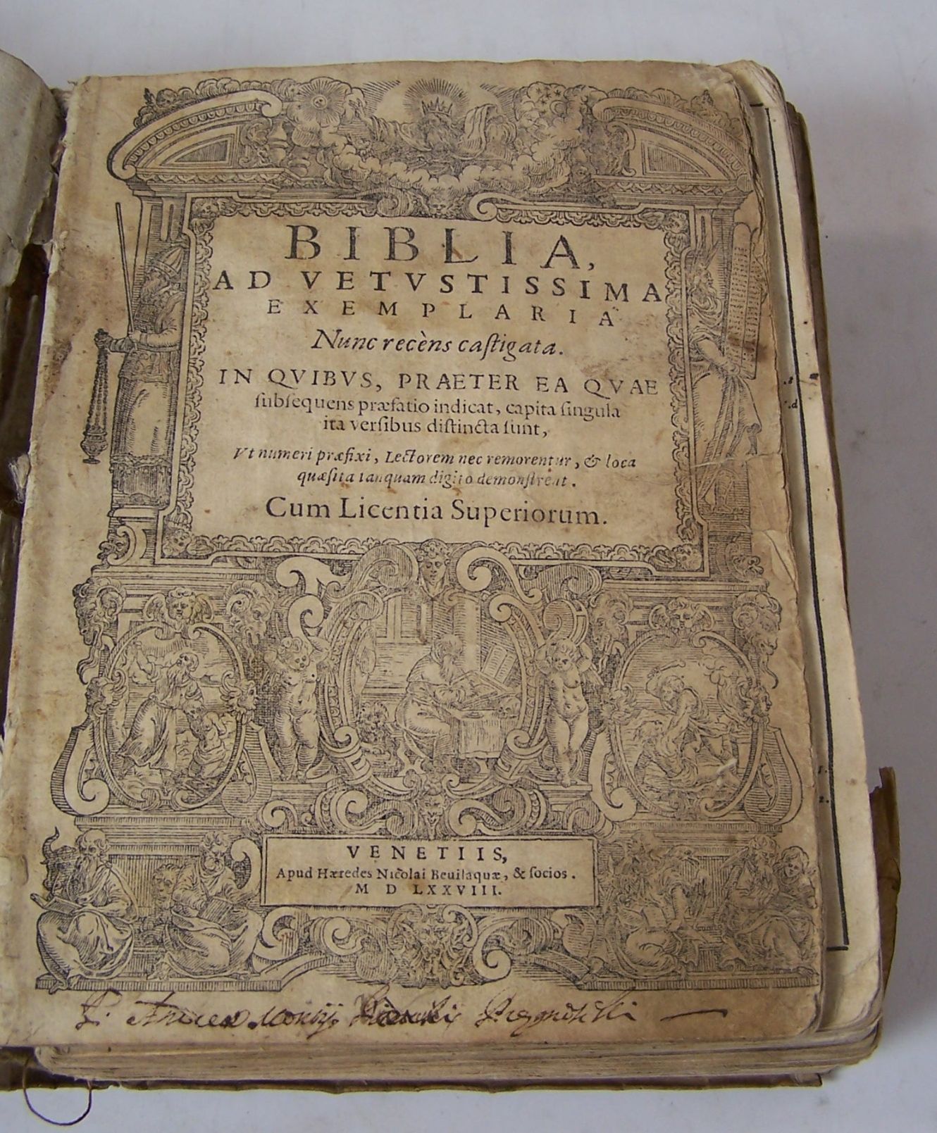 Bible, Latin--Venice