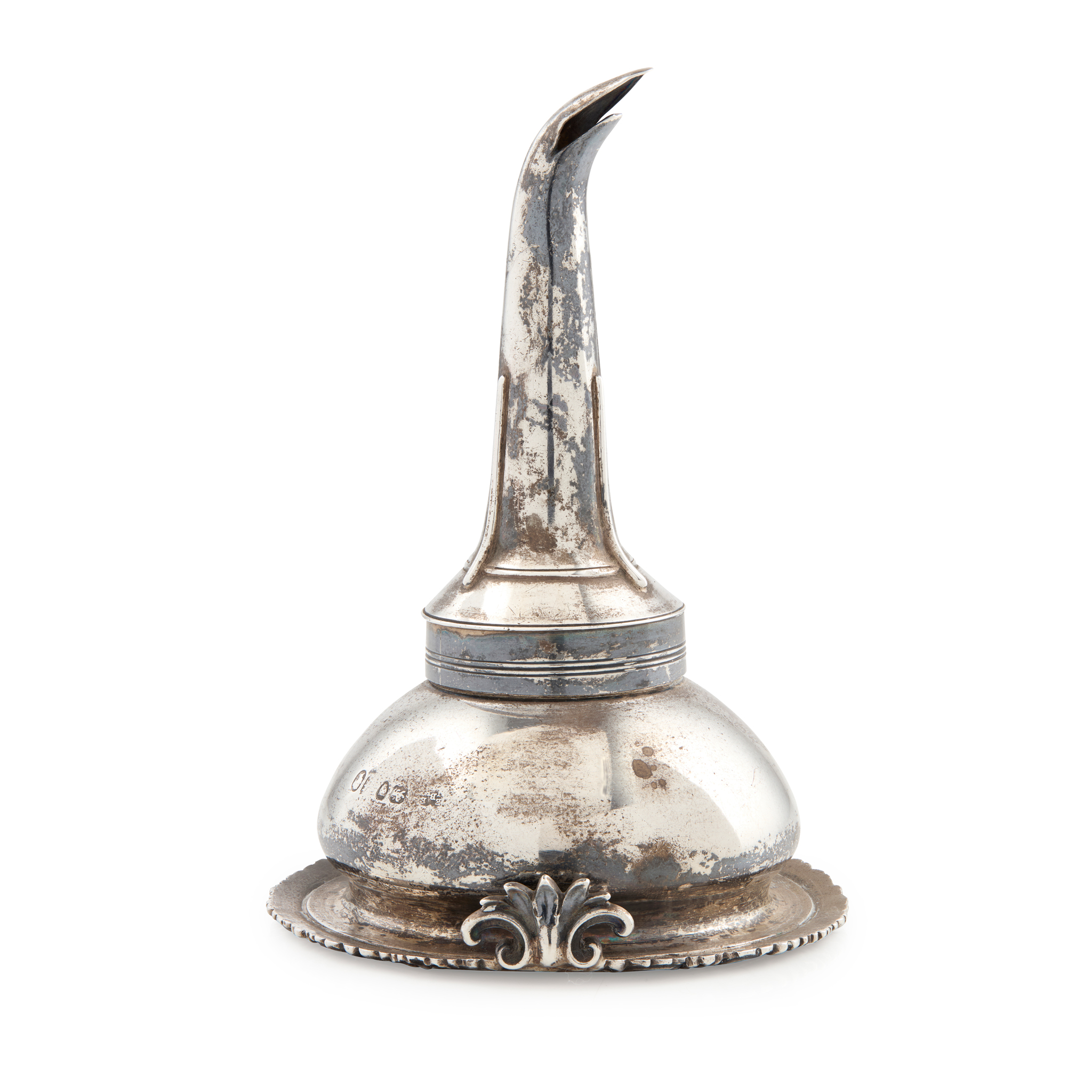 AN EARLY VICTORIAN WINE FUNNEL