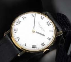 INTERNATIONAL WATCH CO. - a gentleman's gold cased wristwatch,