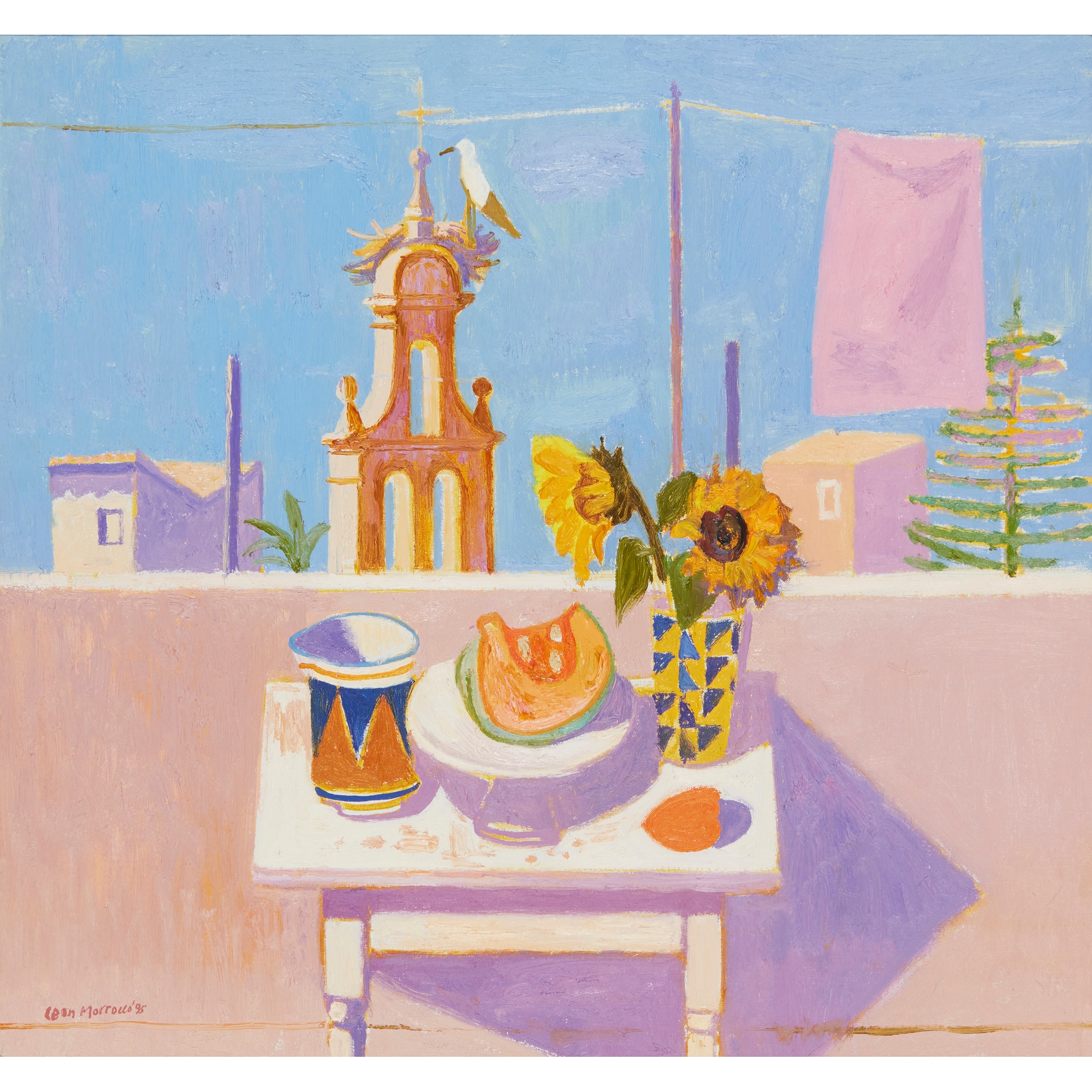 LEON MORROCCO A.R.S.A (SCOTTISH 1942-)