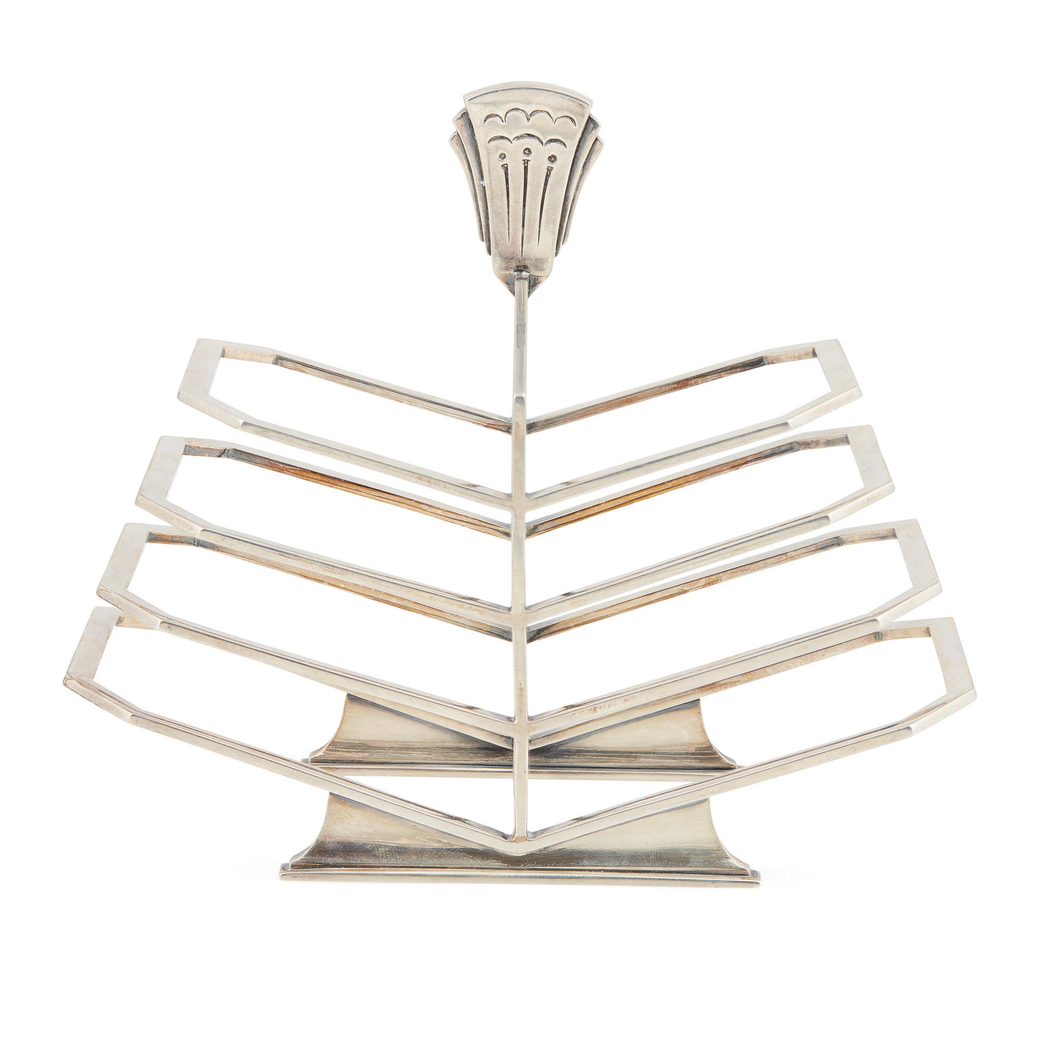 A 1940s toast rack