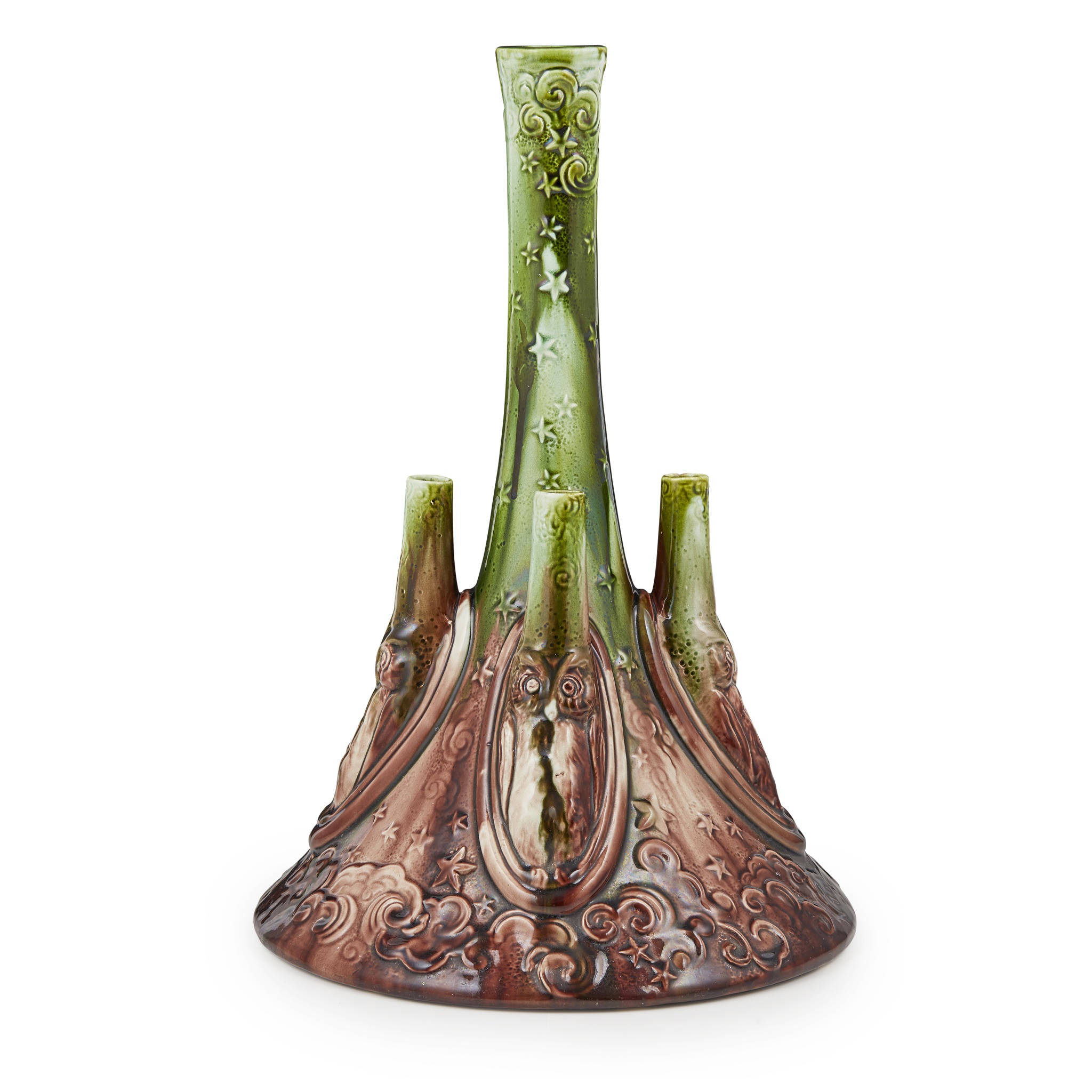 CHRISTOPHER DRESSER (1834-1904) FOR AULT POTTERY