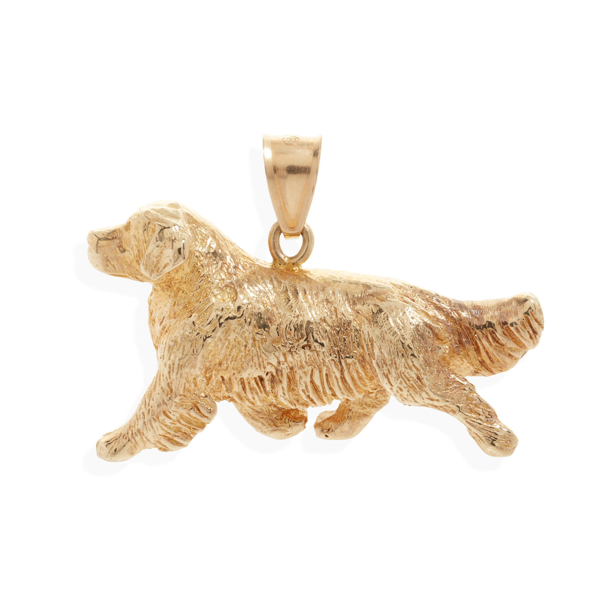 A 'Golden Retriever' pendant