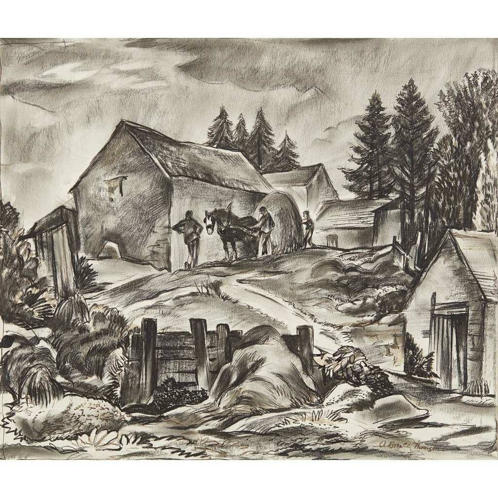 ADAM BRUCE THOMSON O.B.E., R.S.A., R.S.W. (SCOTTISH 1885-1976)