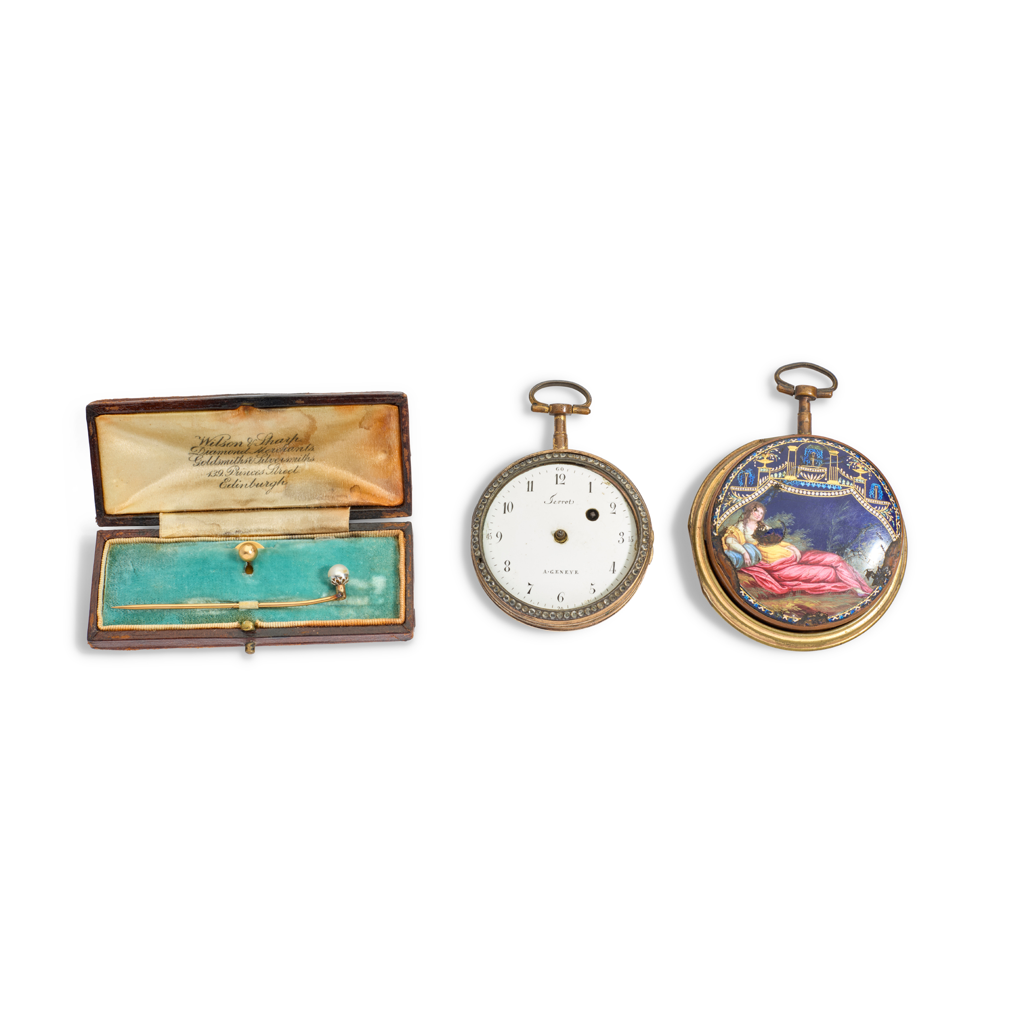 A late 18th century pair-cased pocketwatch