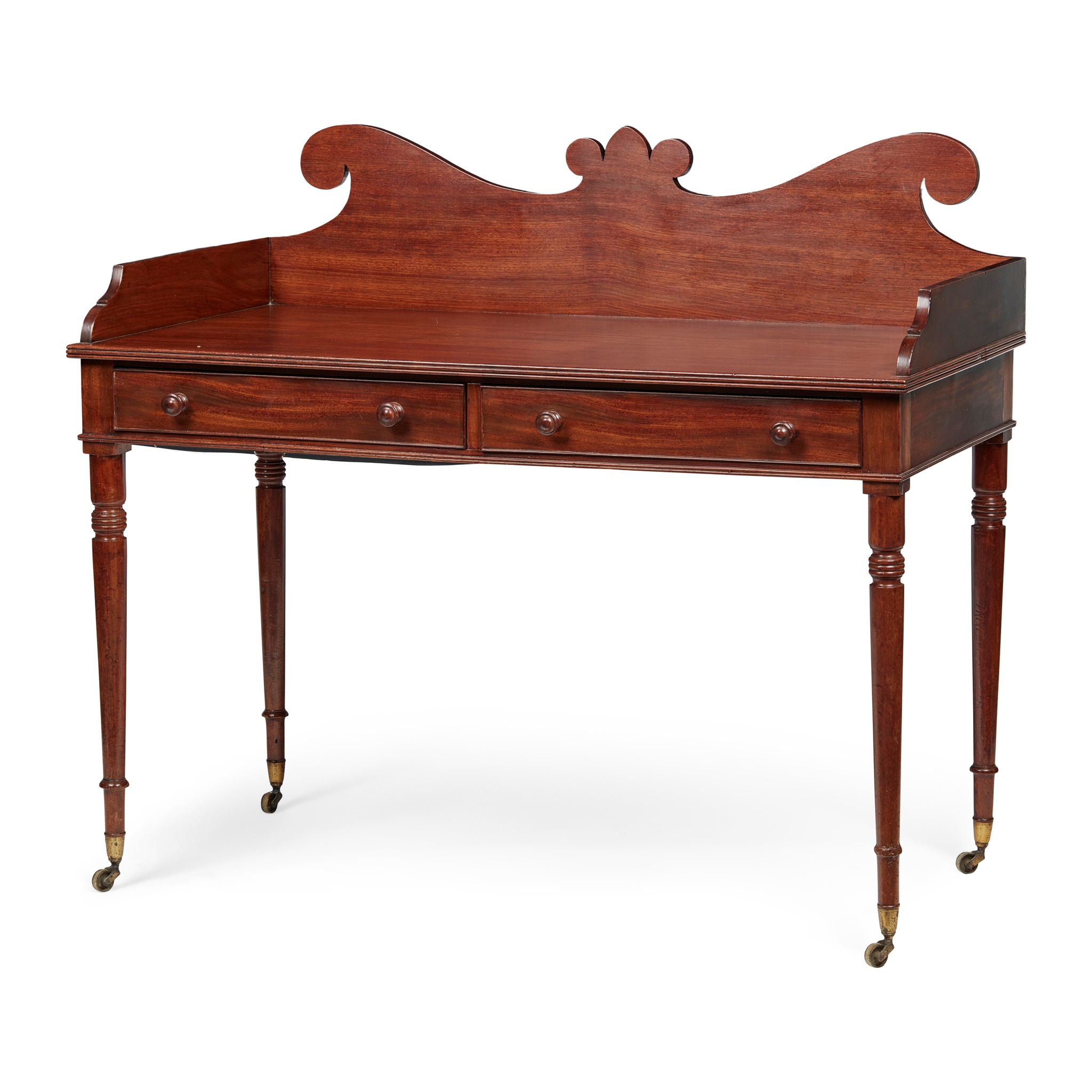 REGENCY MAHOGANY DRESSING TABLE