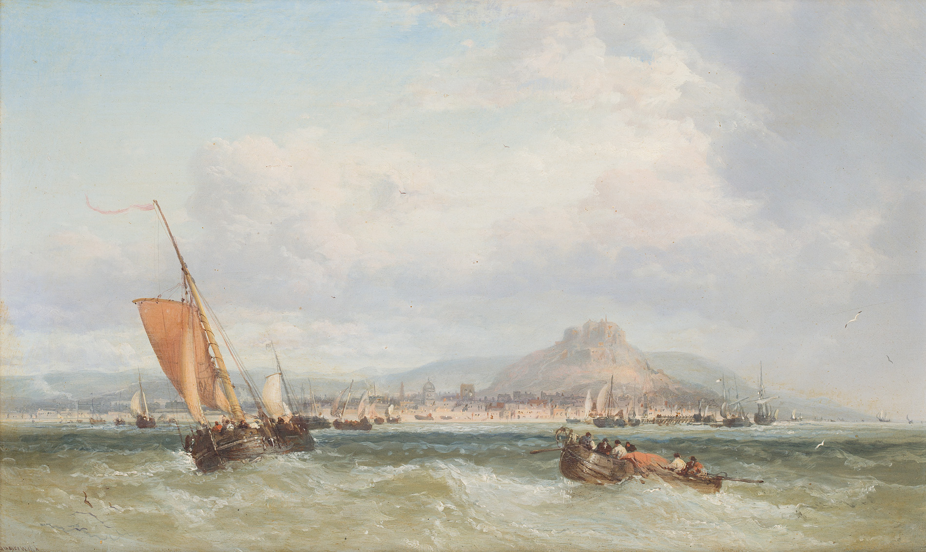 JAMES WEBB (BRITISH 1825-1895)