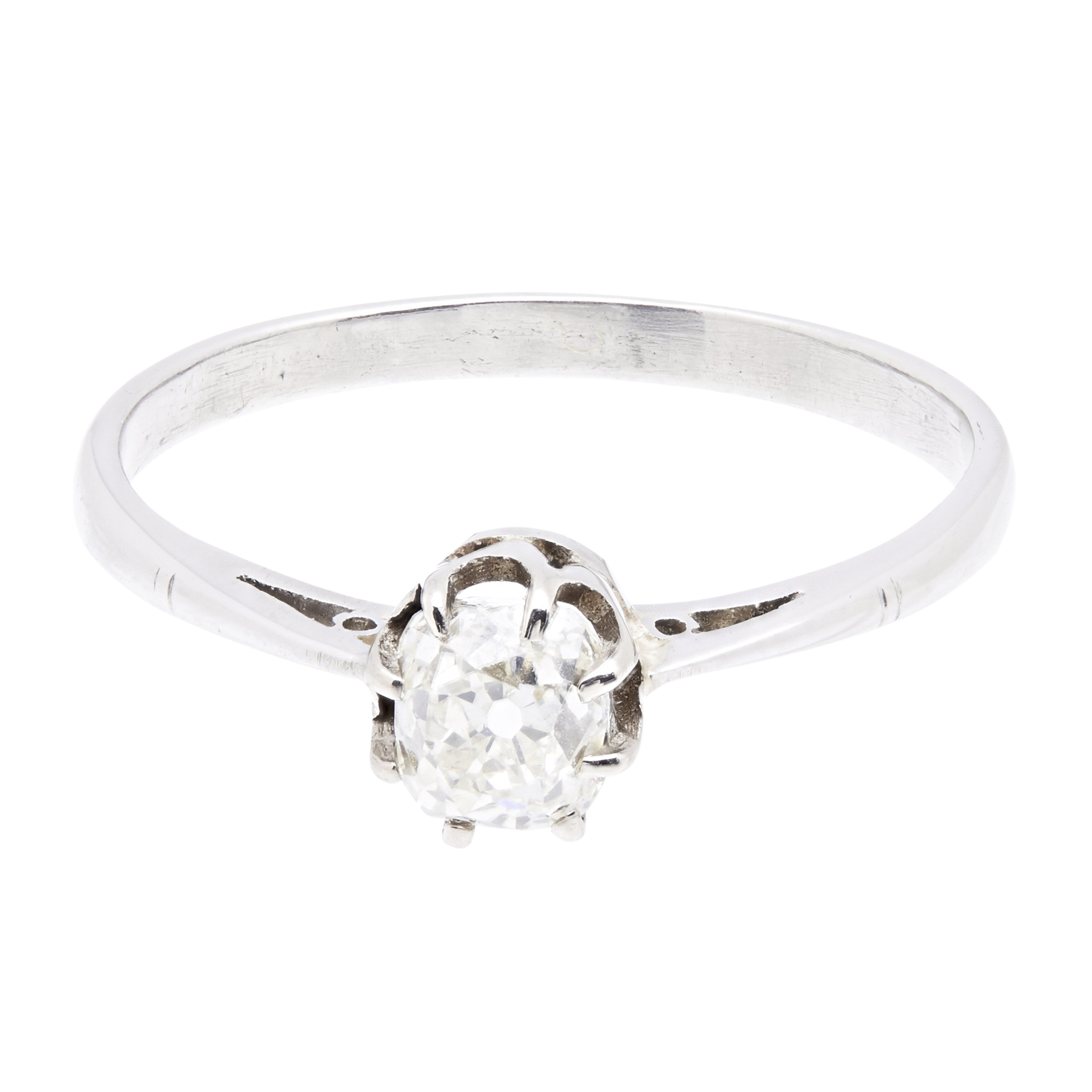 A single stone diamond ring