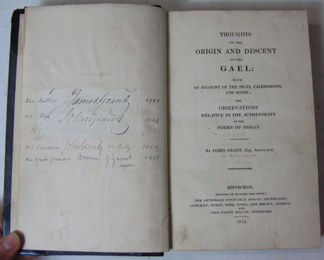 Shetland - James Grant Interest