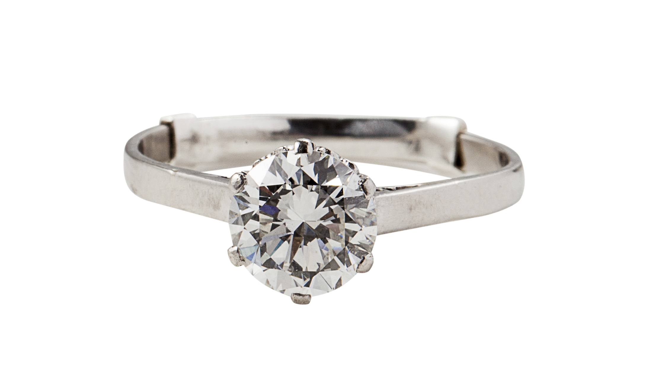 A single stone diamond ring