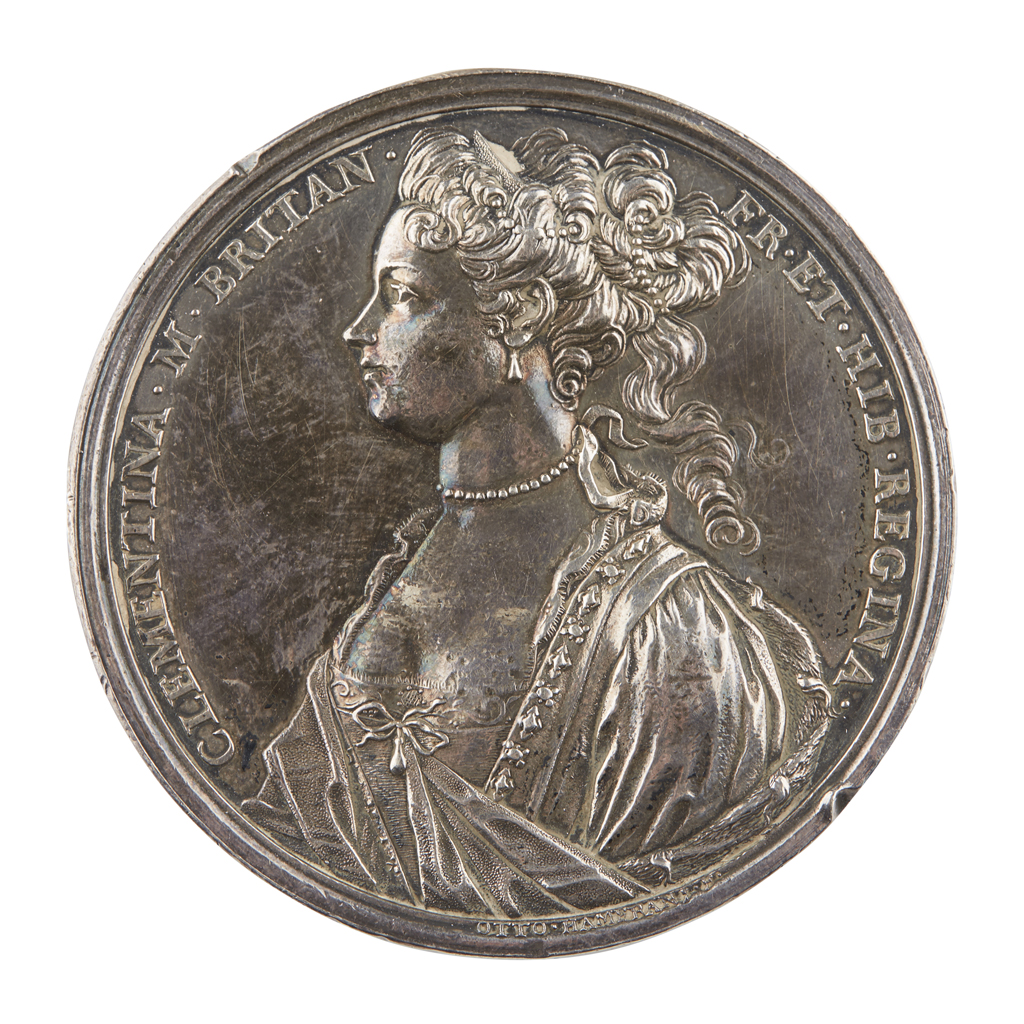 JACOBITE SILVER PRINCESS CLEMENTINA ESCAPE FROM INNSBRUCK MEDALLION