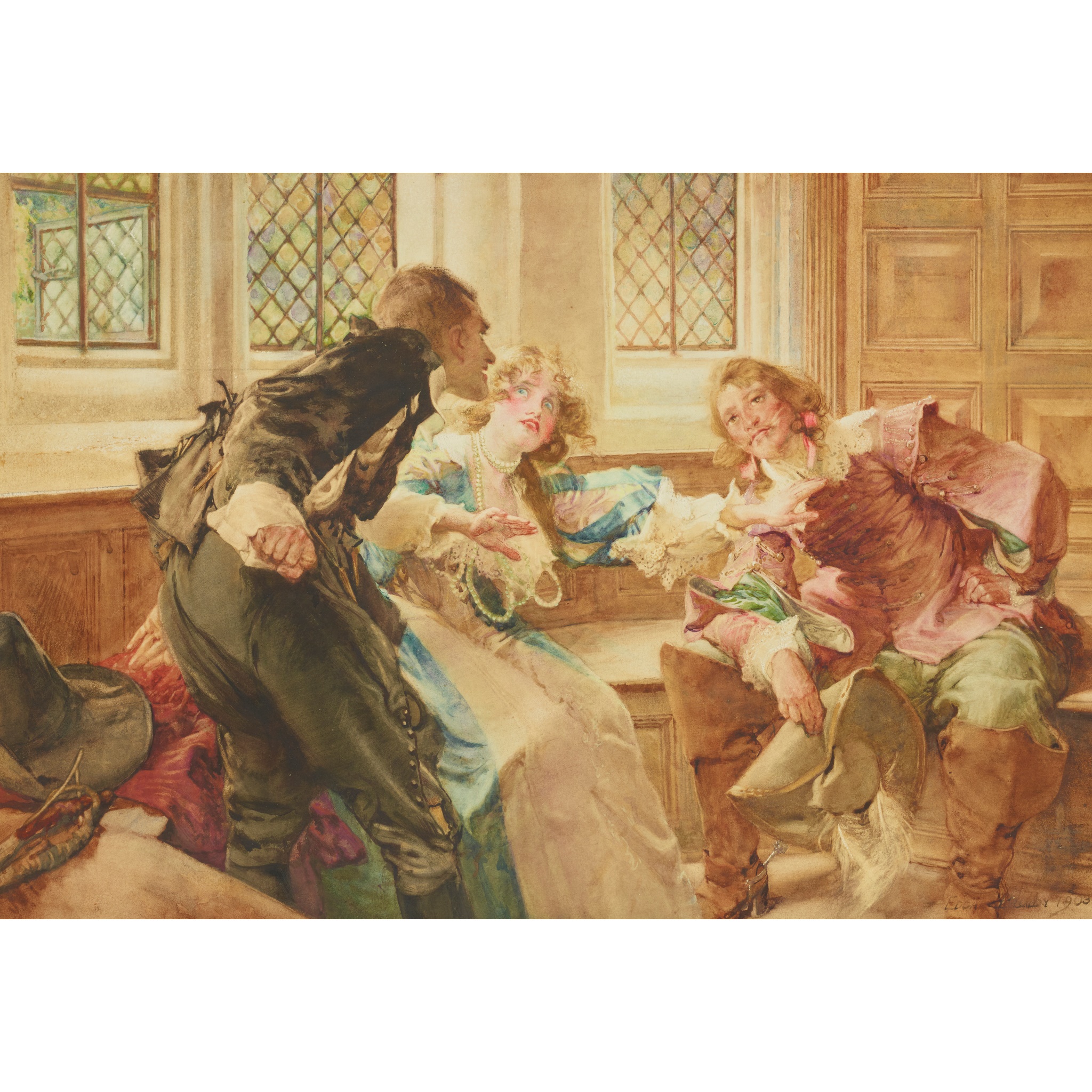 EDGAR BUNDY A.R.A. (BRITISH 1862-1922)