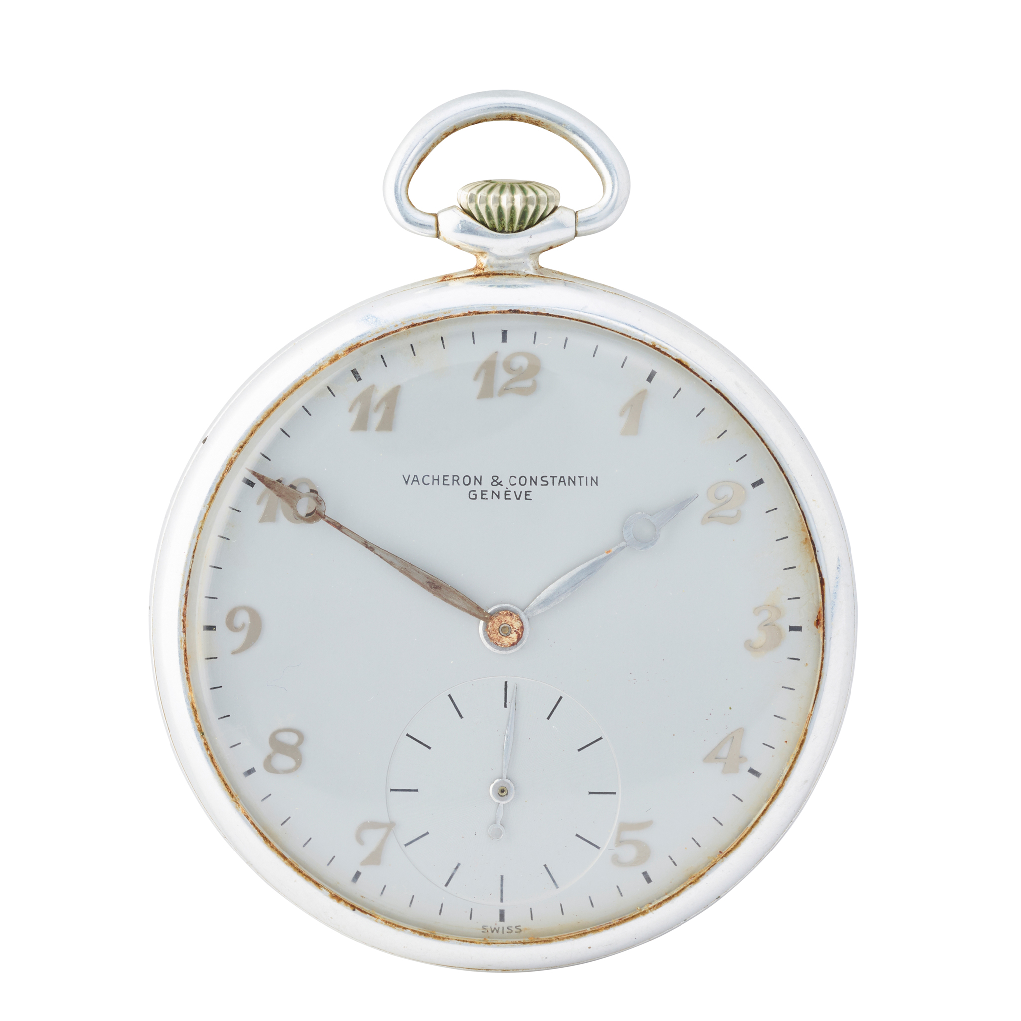 Vacheron & Constantin. A very rare, unusual and historically interesting aluminium pocket watch
