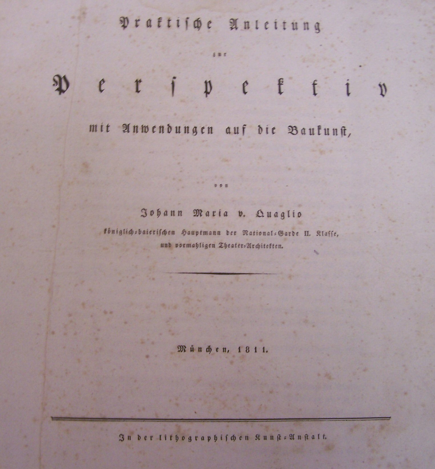 Quaglio, Johann Maria von