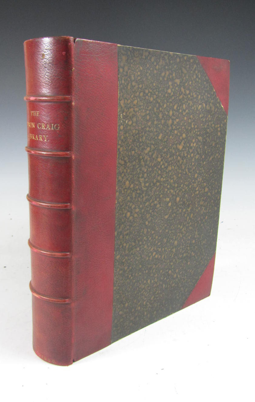 Gibson-Craig, James Thomson - sale catalogue