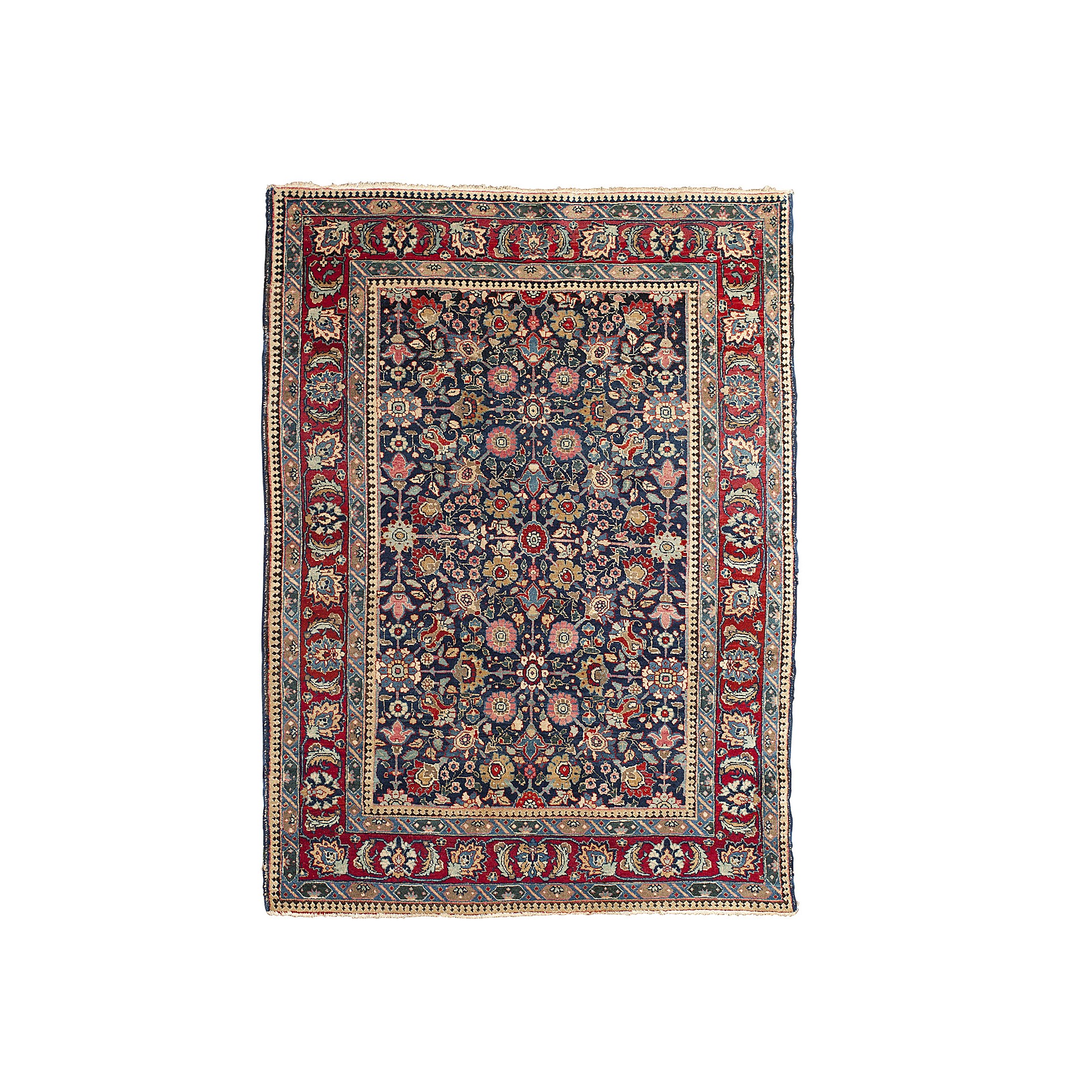 PAIR OF TABRIZ RUGS