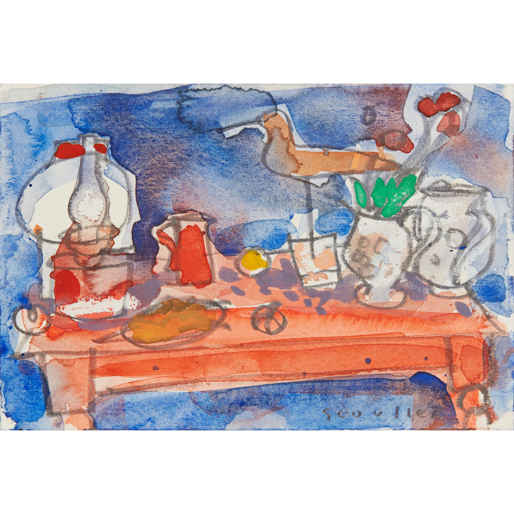 GLEN SCOULLER R.S.W., R.G.I. (SCOTTISH 1950-)