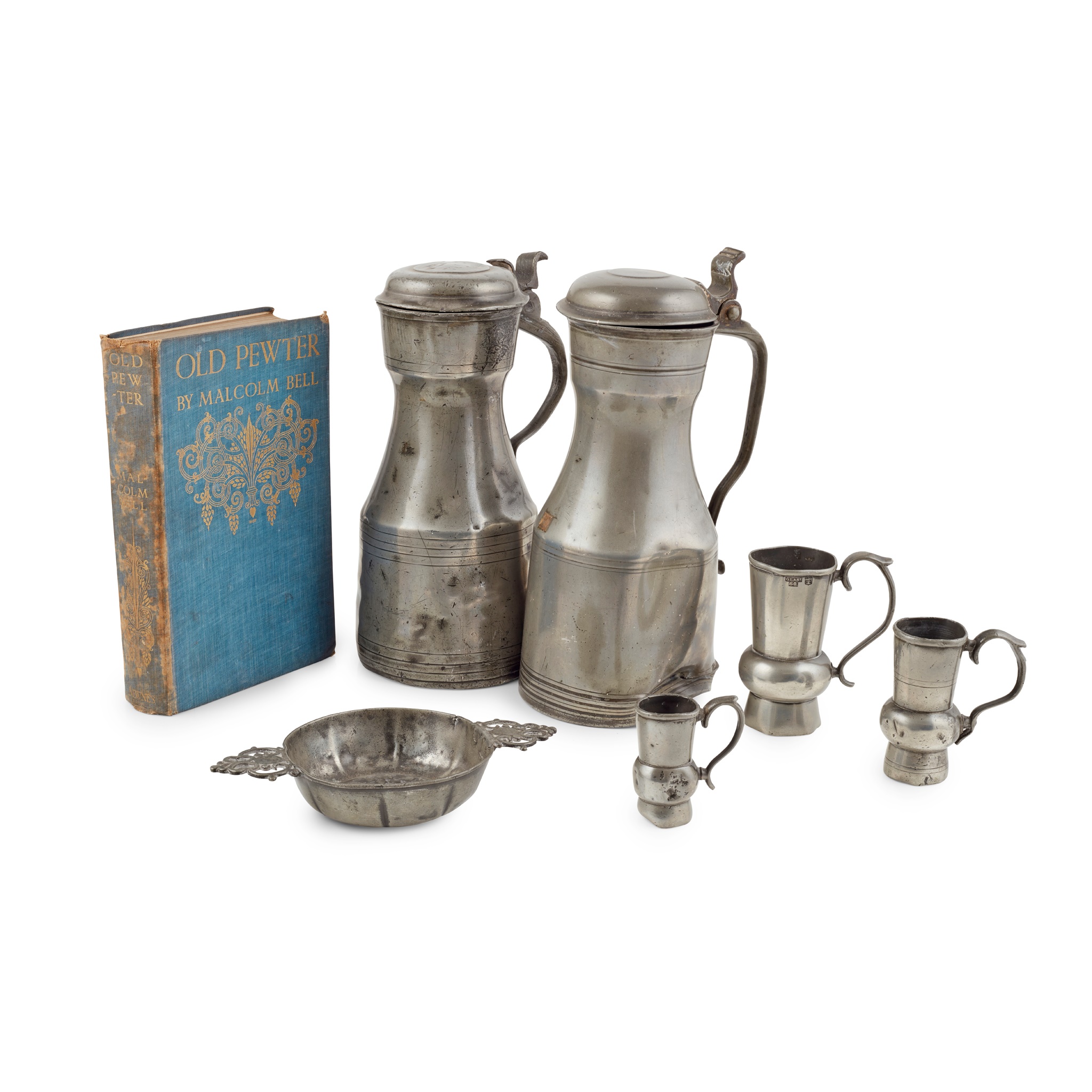 GROUP OF SCOTTISH PEWTER