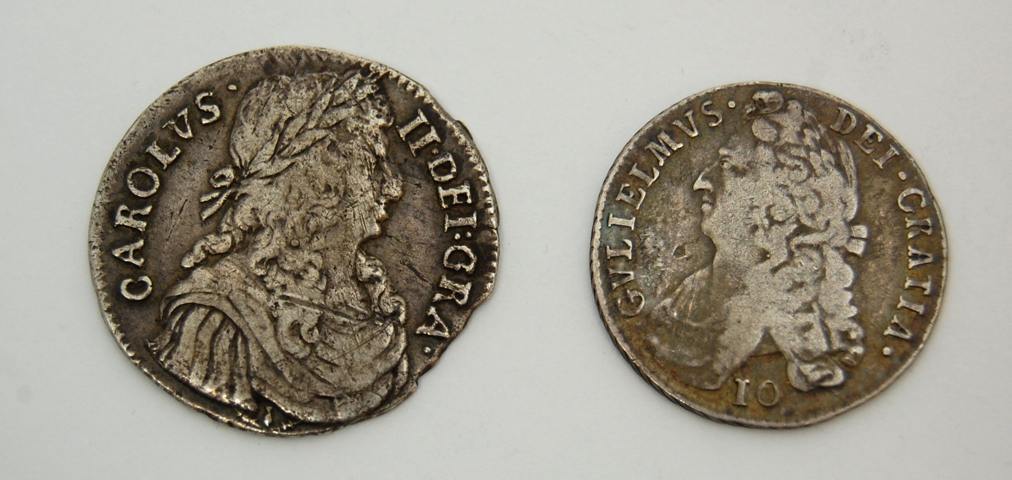 William II (III of England) 1696 ten shilling