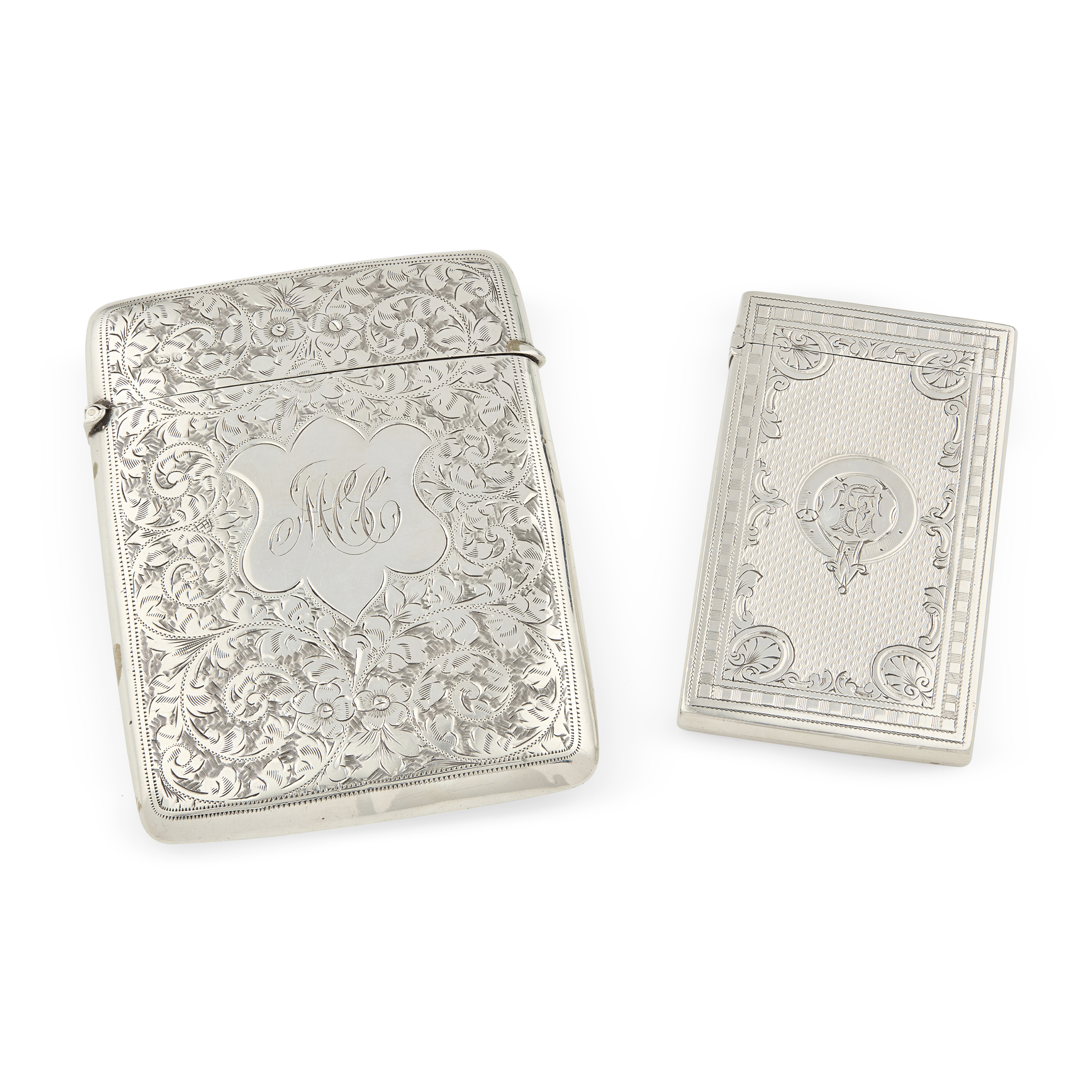 AN EDWARDIAN CARD CASE
