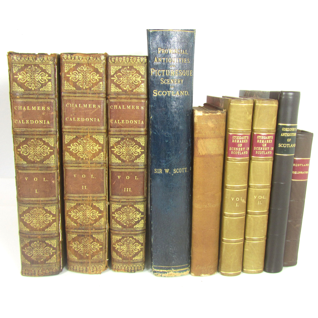Antiquities and Scenery of Scotland, 13 volumes