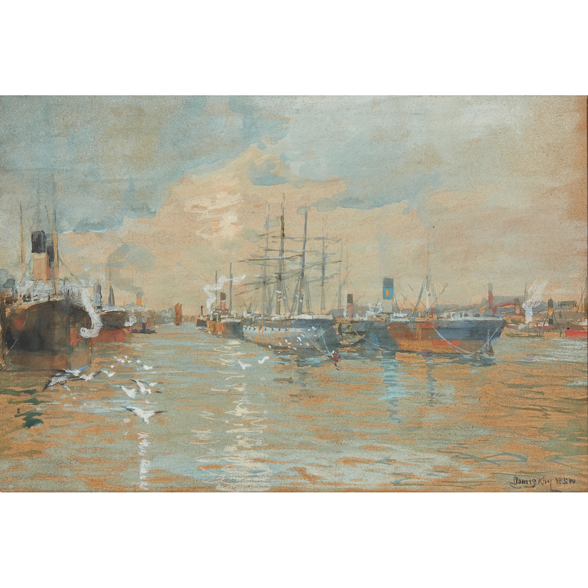 JAMES KAY R.S.A., R.S.W. (SCOTTISH 1858-1942)