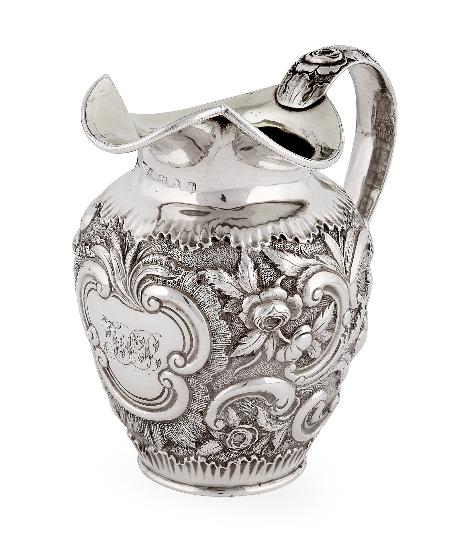 A William IV cream jug