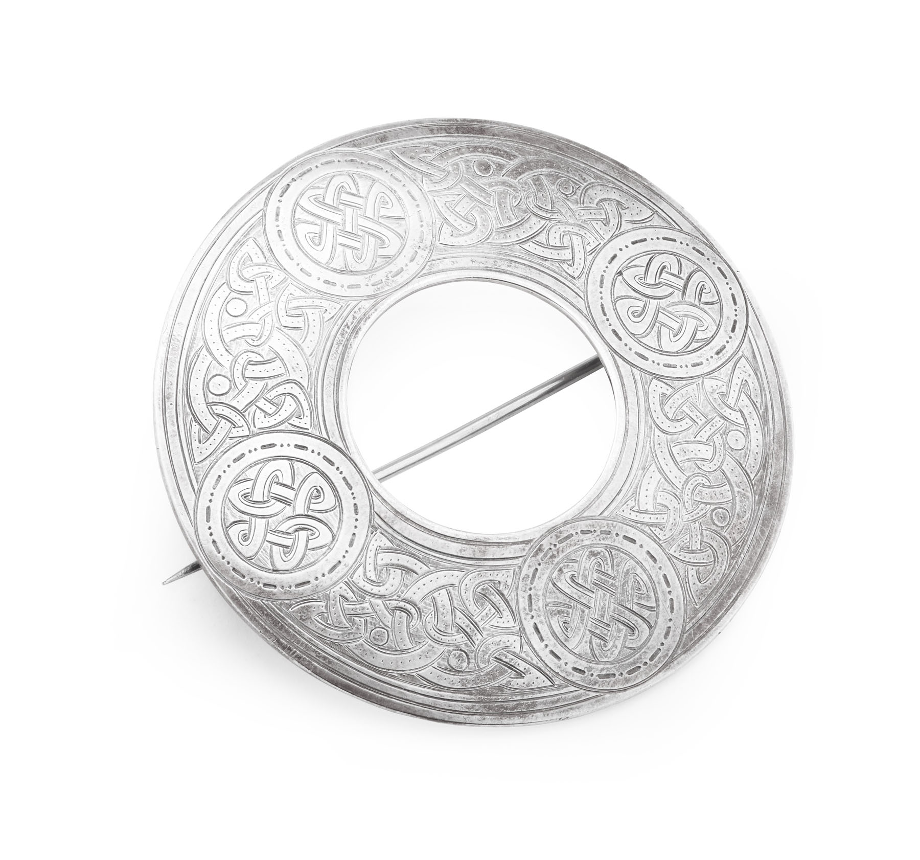 Ballater - a Scottish provincial Royal presentation plaid brooch