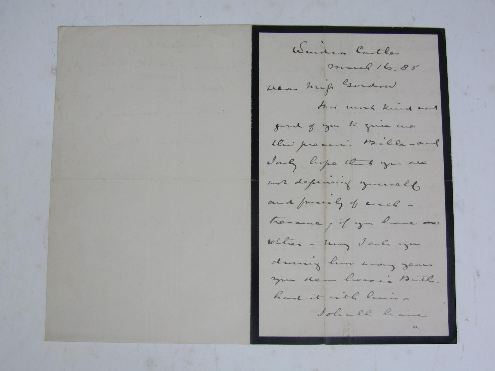 Queen Victoria - General Gordon