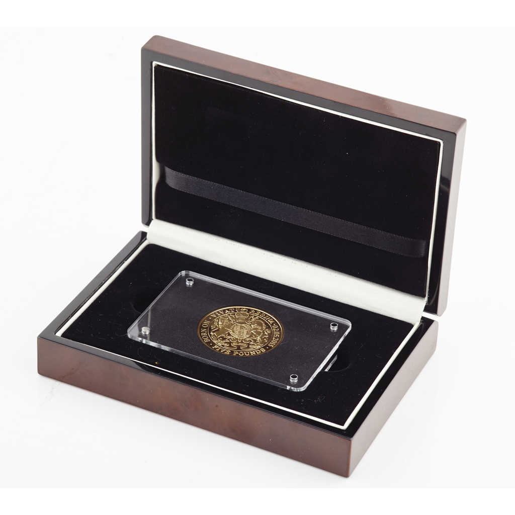 G.B. - A proof £5 gold coin