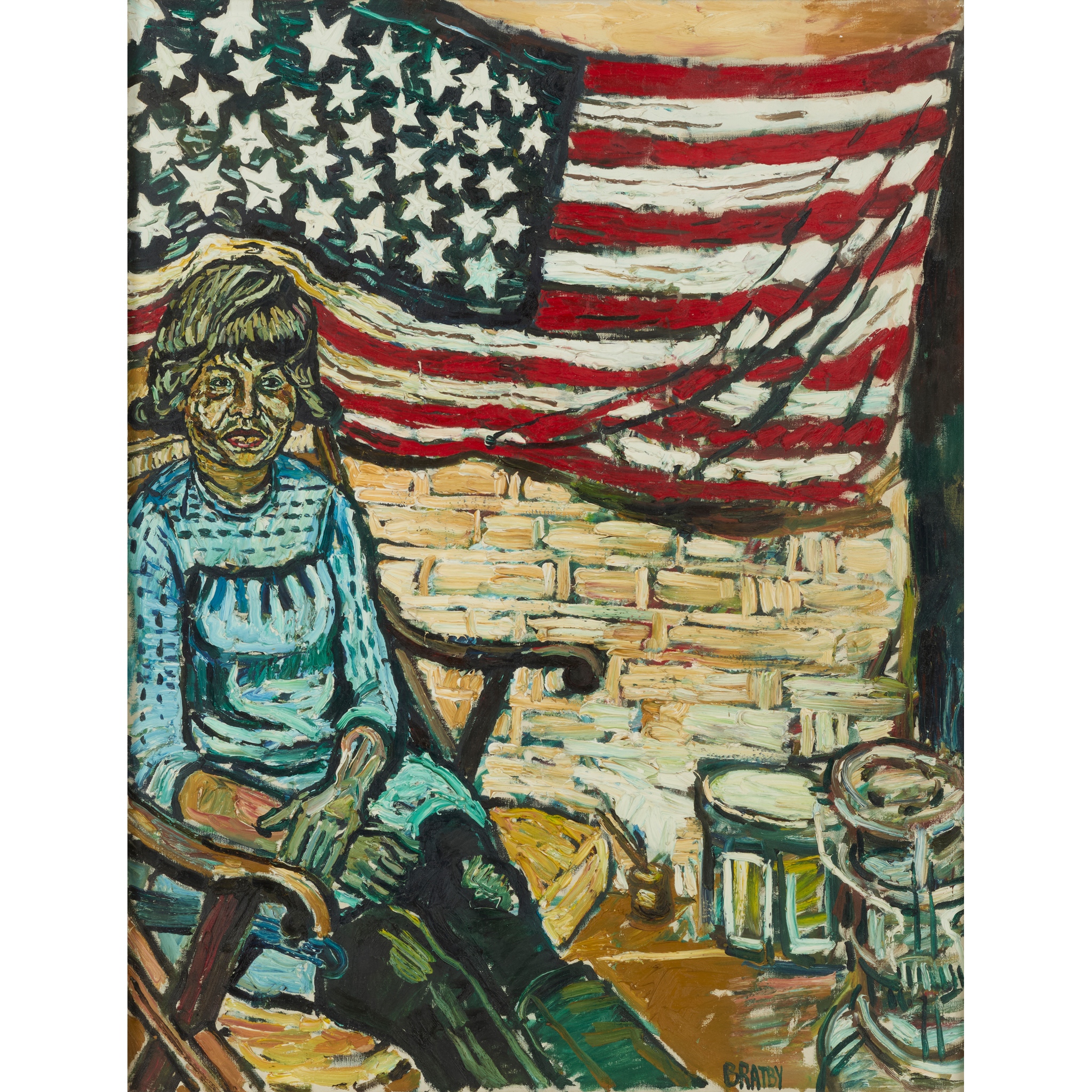 JOHN BRATBY (BRITISH 1928-1996)