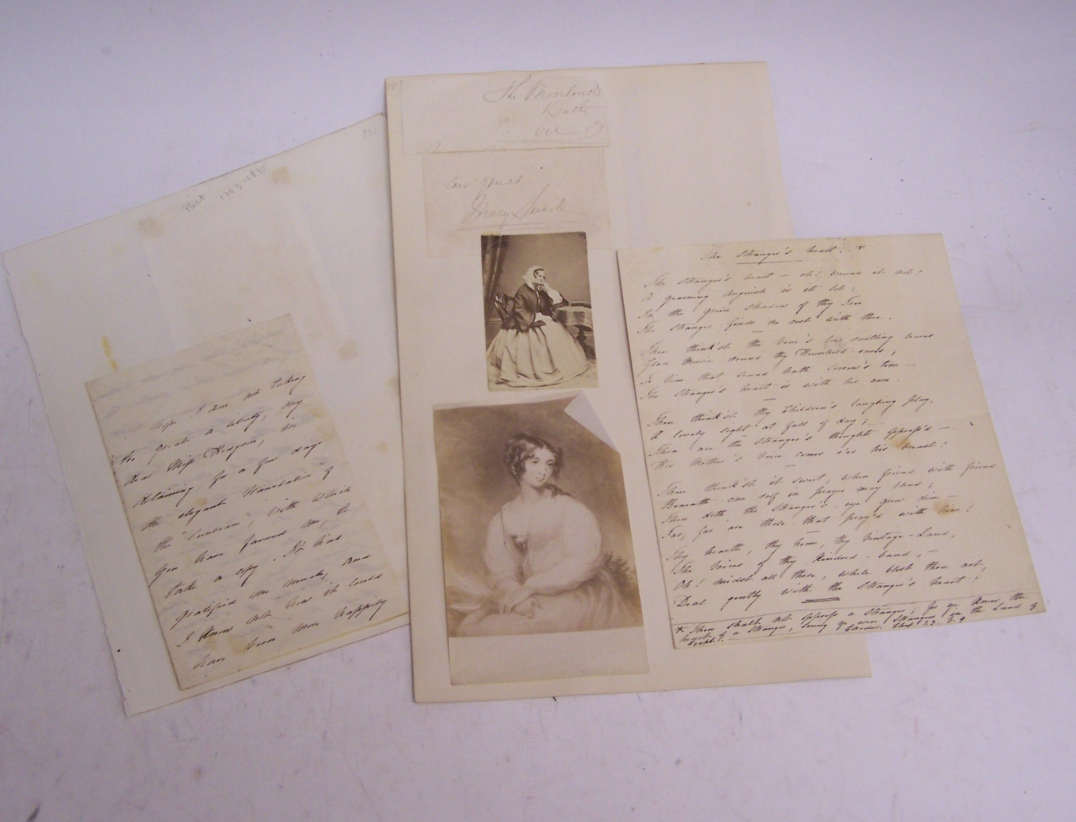 Hemans, Felicia (1793-1835), poet