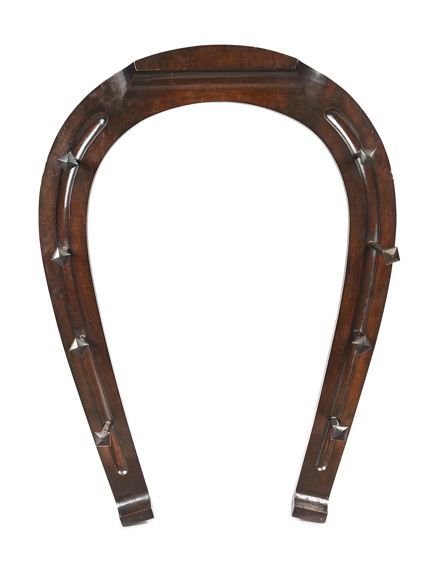 UNUSUAL VICTORIAN HANGING HAT AND COAT RACK