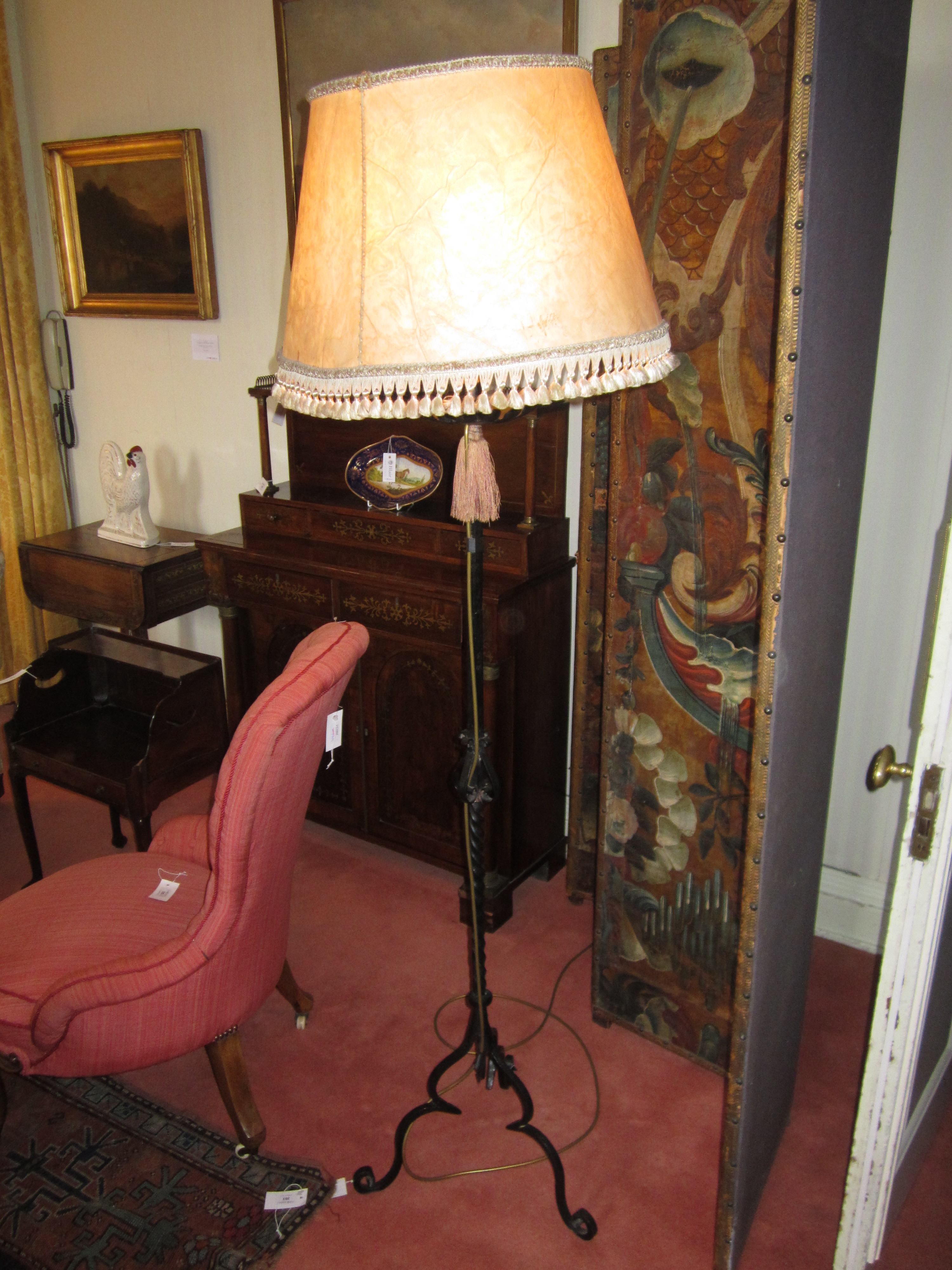 BRASS STANDARD LAMP