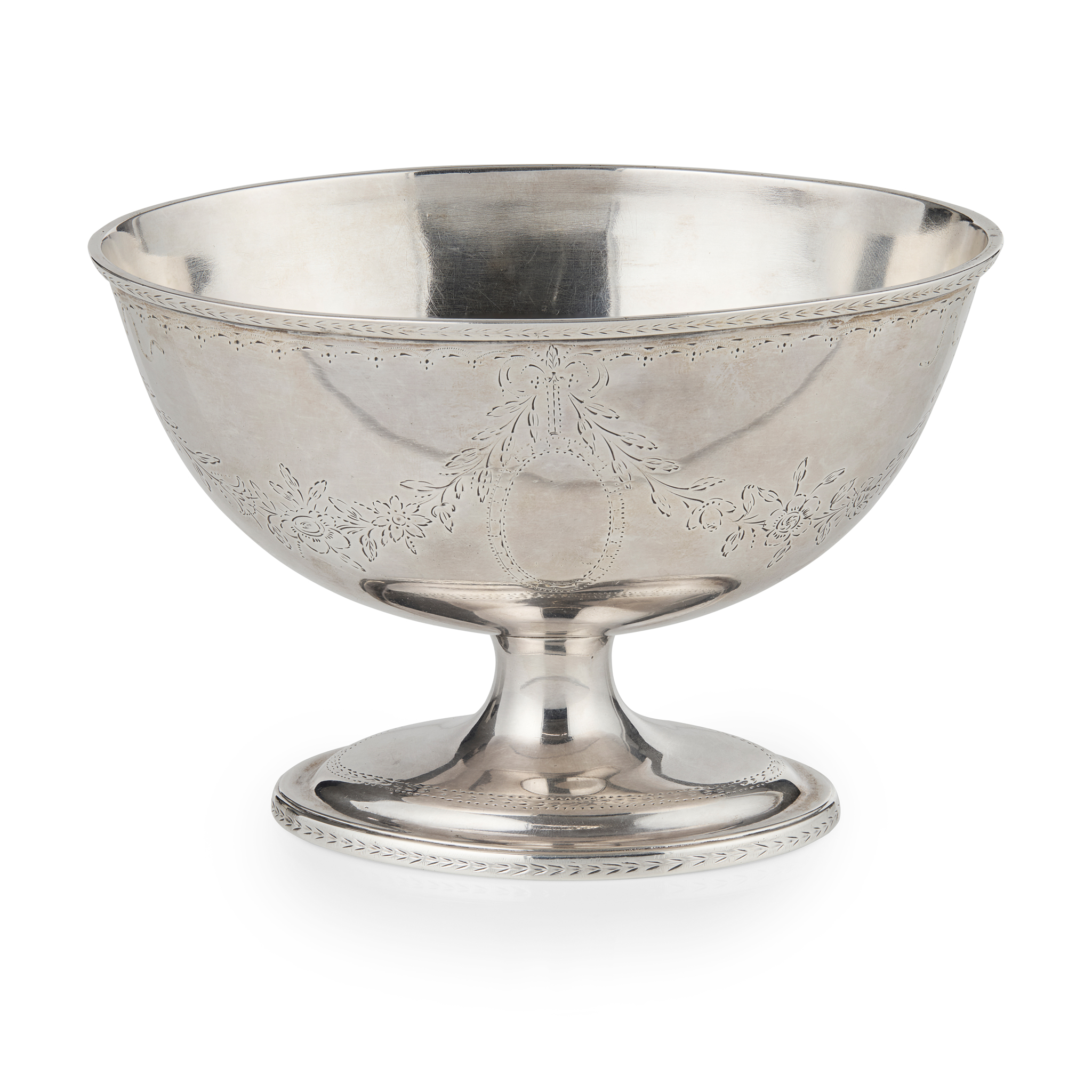 A GEORGE III LARGE SUGAR BOWL