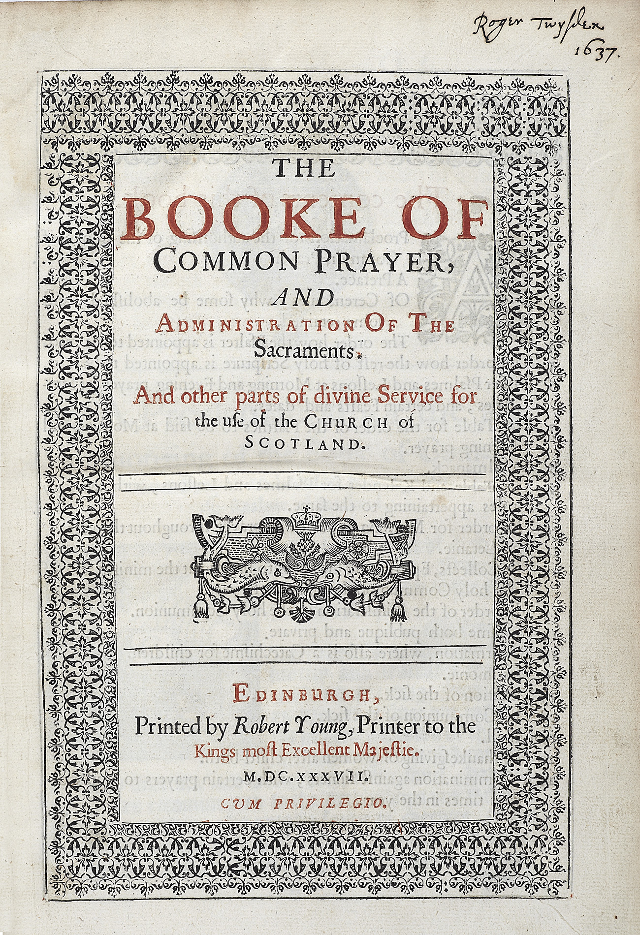 Book of Common Prayer