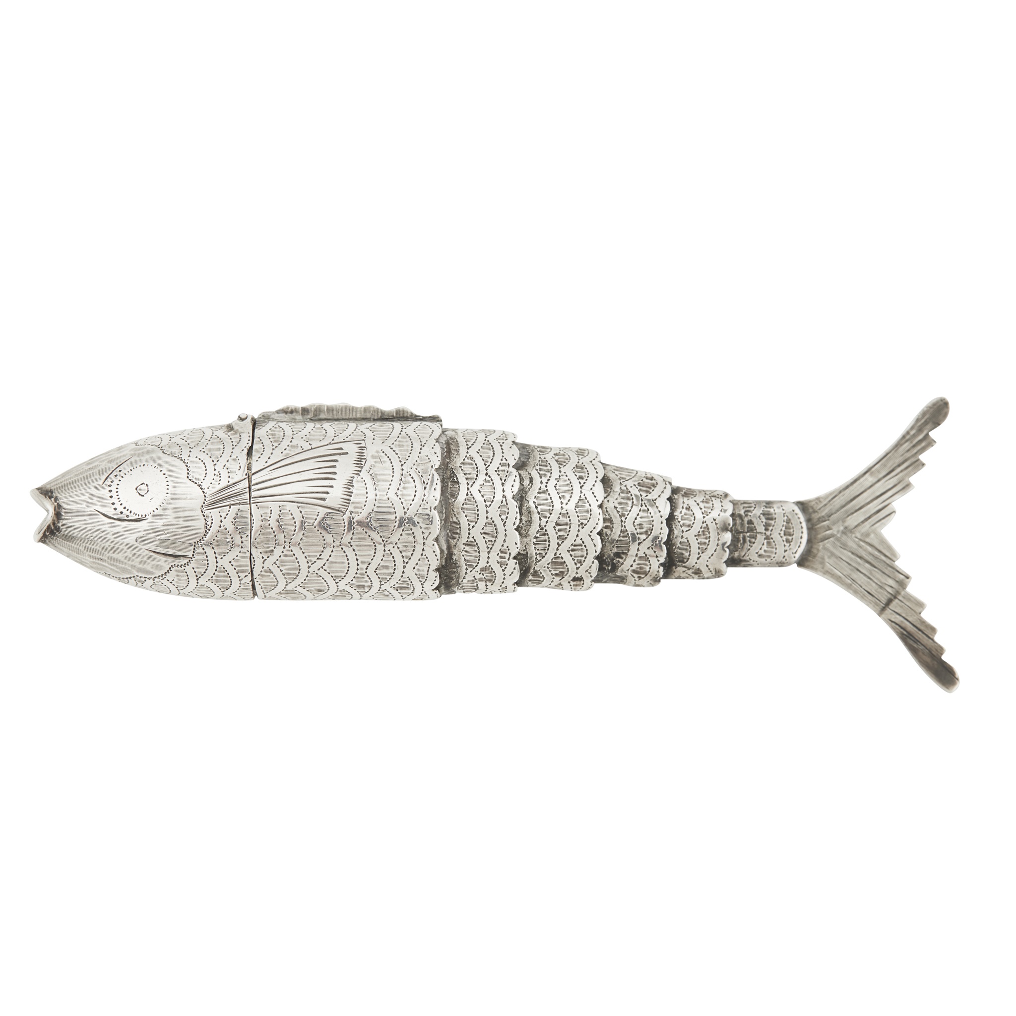 A George IV articulated fish vinaigrette