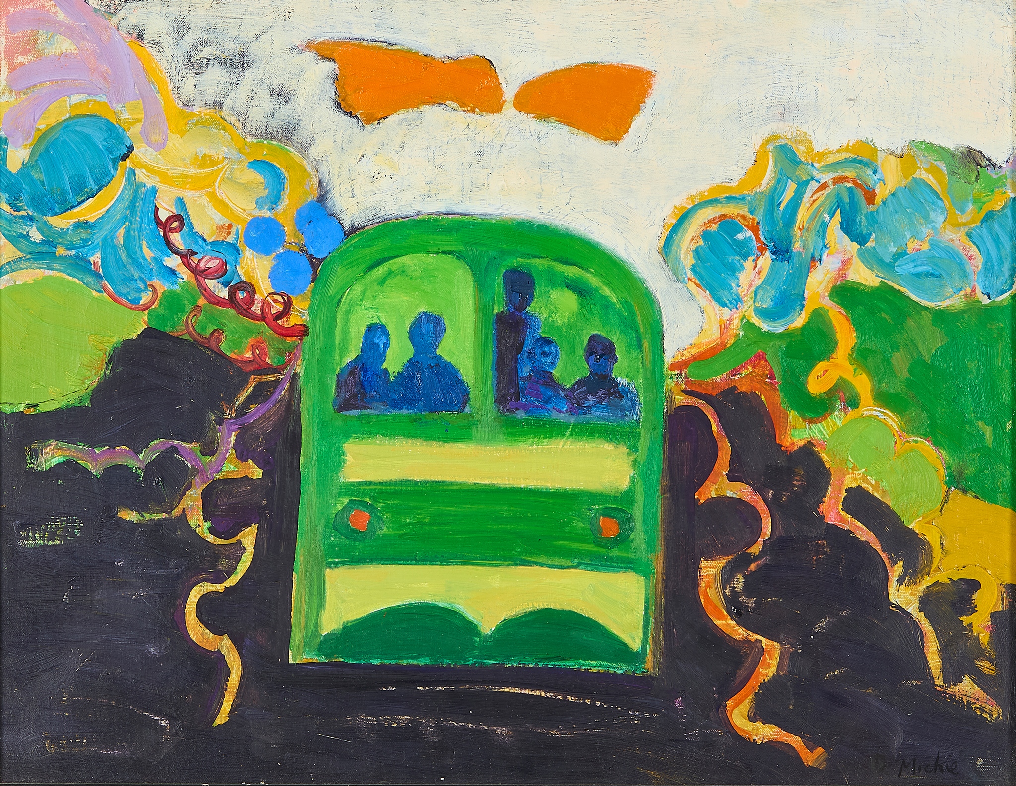 DAVID MICHIE O.B.E., R.S.A., R.G.I., F.R.S.A. (SCOTTISH 1928-2015)