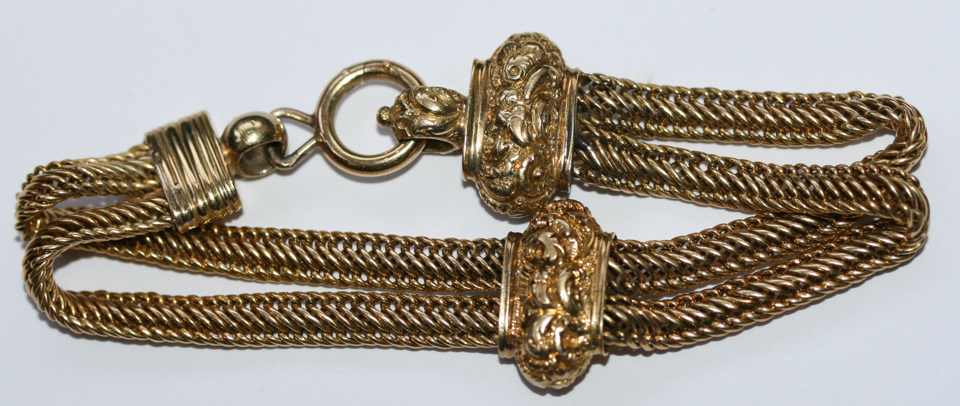 A Victorian flexible bracelet