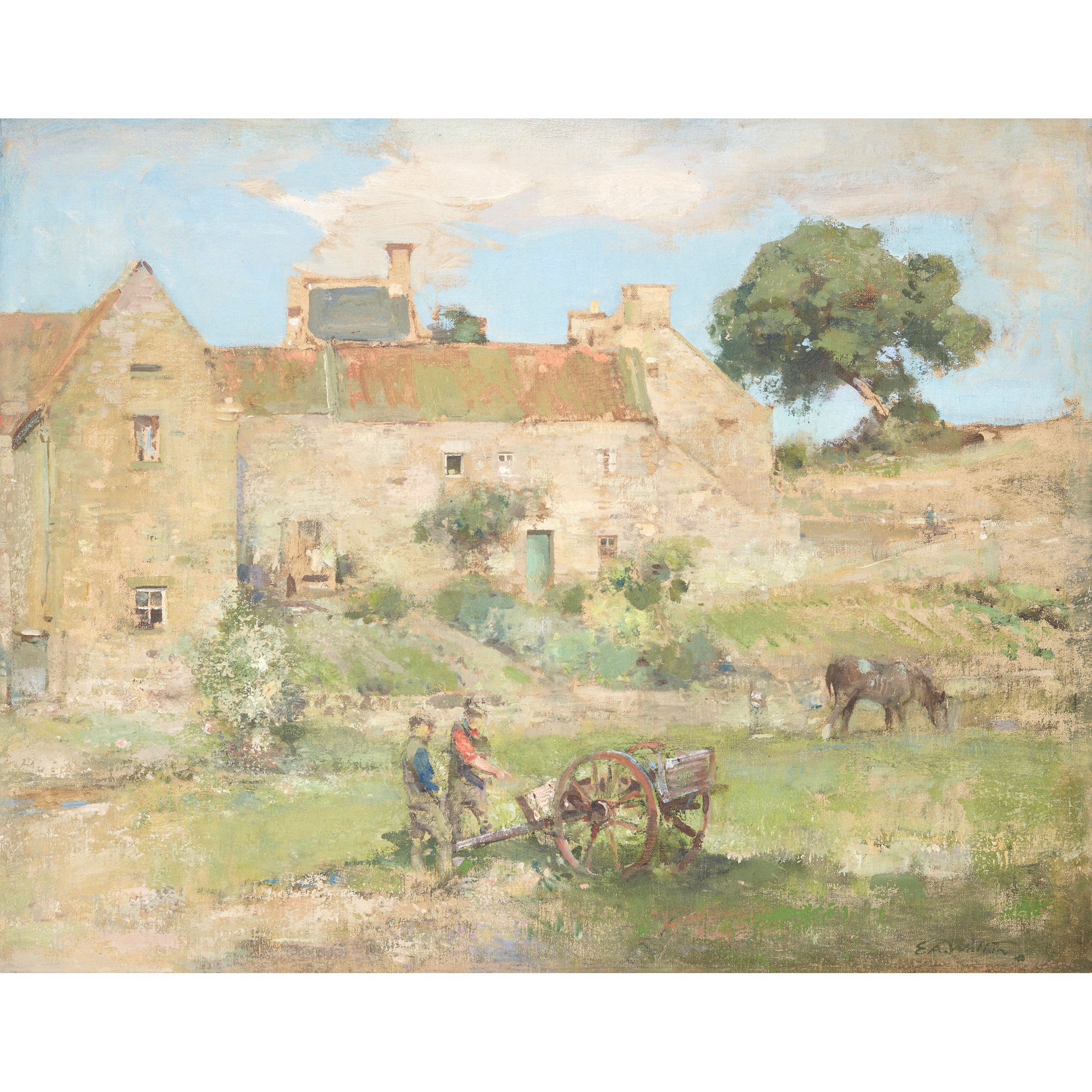 EDWARD ARTHUR WALTON R.S.A., R.S.W., R.W.S. (SCOTTISH 1860-1922)